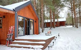 Domki nad zalewem w Jacni